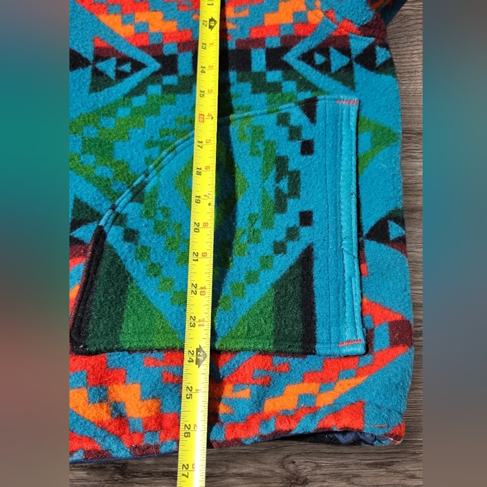 Vintage Pendleton Aztec Bomber Jacket Beaver Stat… - image 5